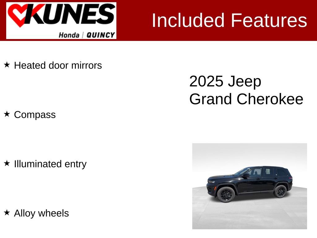 Used 2025 Jeep Grand Cherokee Altitude AWD/4WD image 3