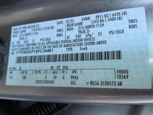 New 2025 Ford F150 STX w/ Equipment Group 200A RWD image 17