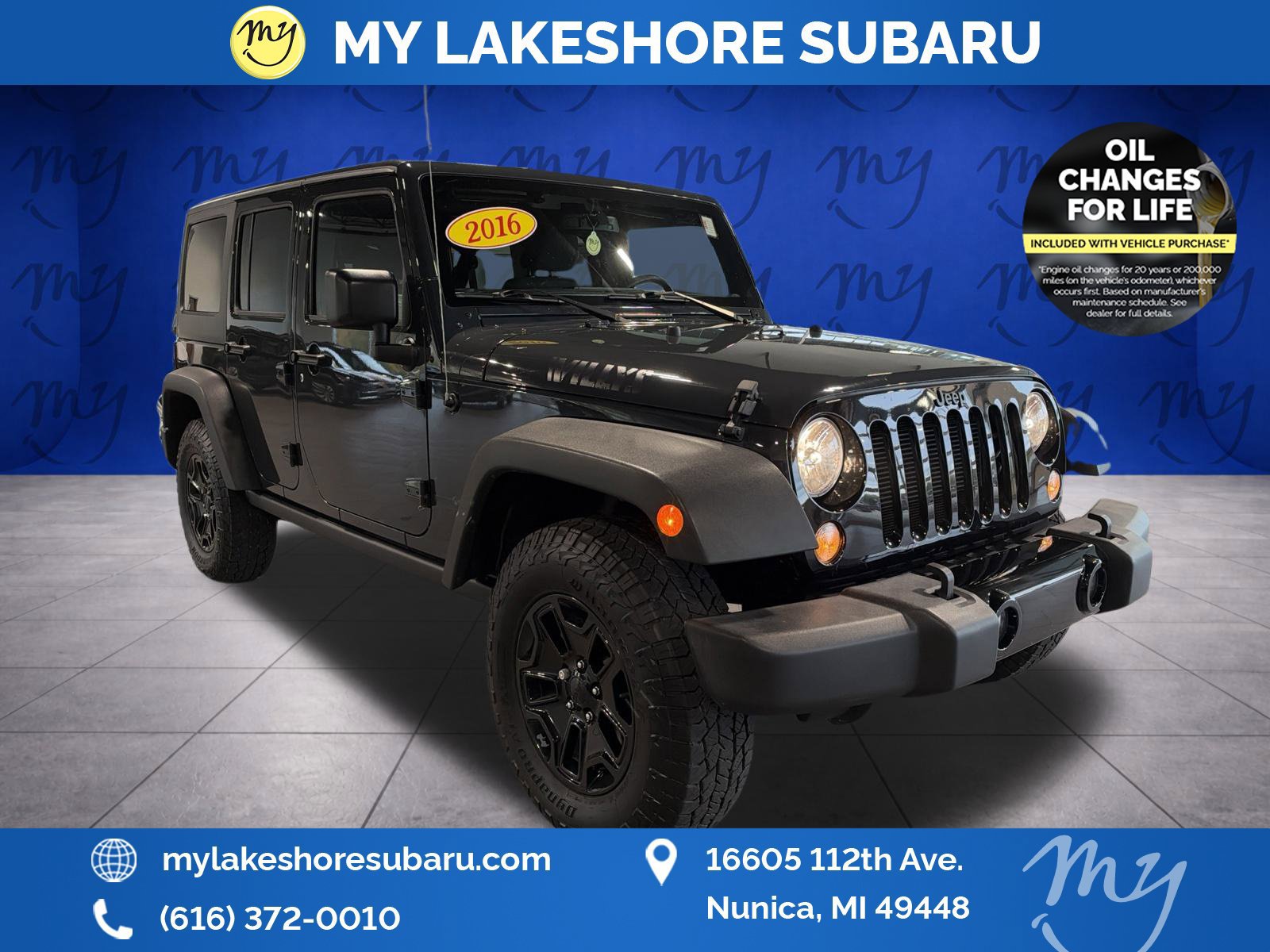 Used 2016 Jeep Wrangler Unlimited Sport AWD/4WD 360° Tour