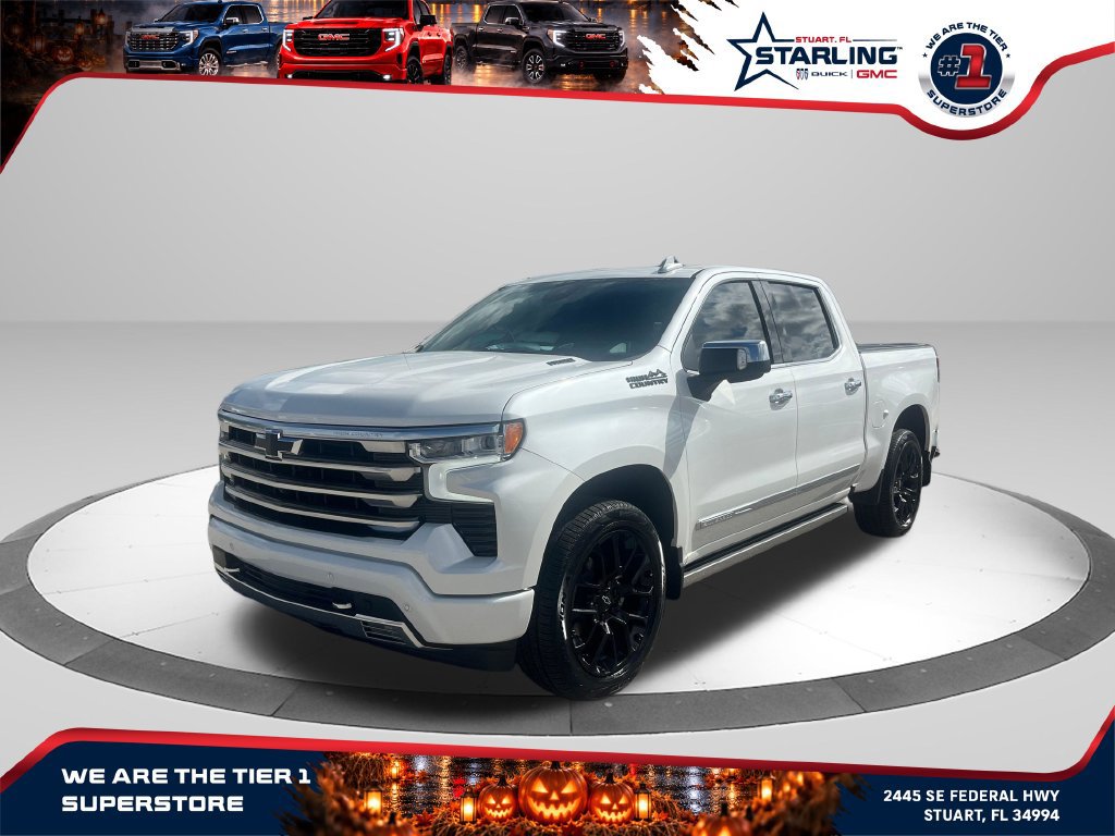 Used 2023 Chevrolet Silverado 1500 High Country w/ Technology Package AWD/4WD 360° Tour