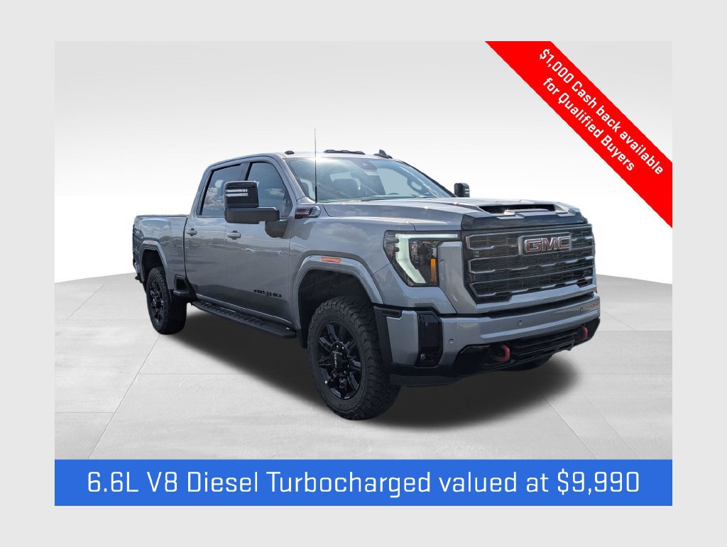 New 2026 GMC Sierra 3500 AT4 w/ AT4 Premium Plus Package AWD/4WD 360° Tour