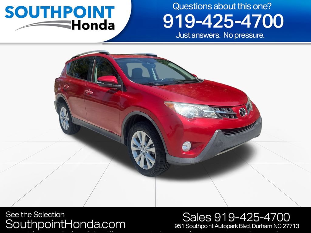 Used 2015 Toyota RAV4 Limited w/ Technology Package