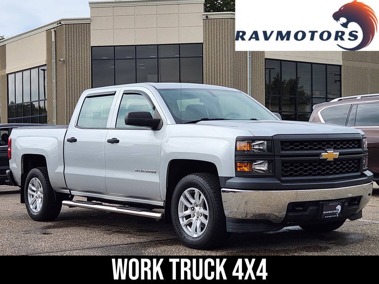 Used 2014 Chevrolet Silverado 1500 W/T w/ Chrome Bumper Package AWD/4WD image 1