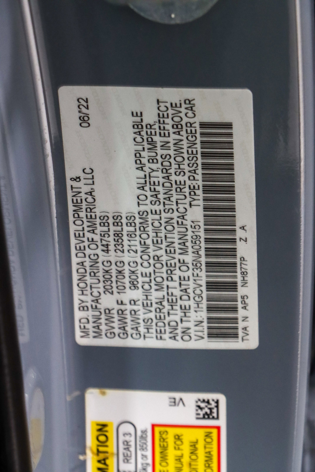 Used 2022 Honda Accord Sport image 30
