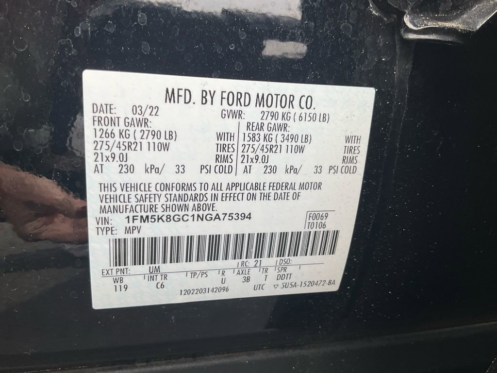 Used 2022 Ford Explorer ST w/ Equipment Group 401A image 18