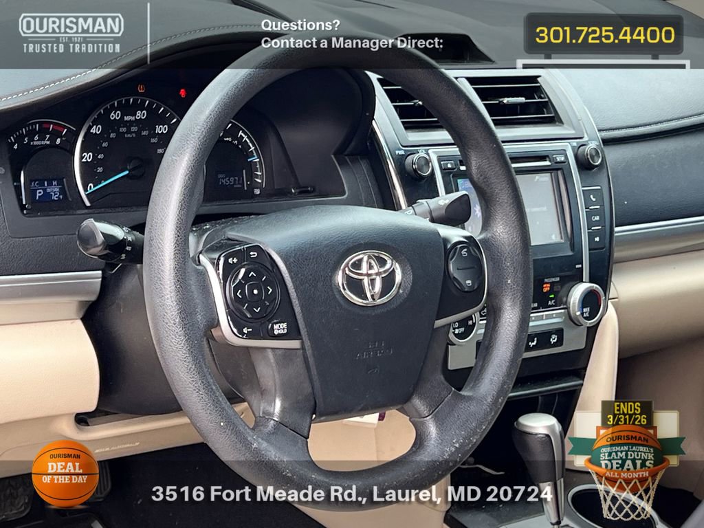 Used 2013 Toyota Camry LE image 8
