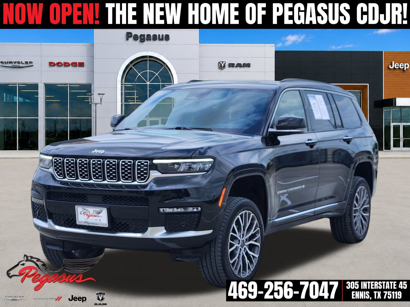Used 2025 Jeep Grand Cherokee L Summit w/ Advanced Protech Group IV AWD/4WD image 2