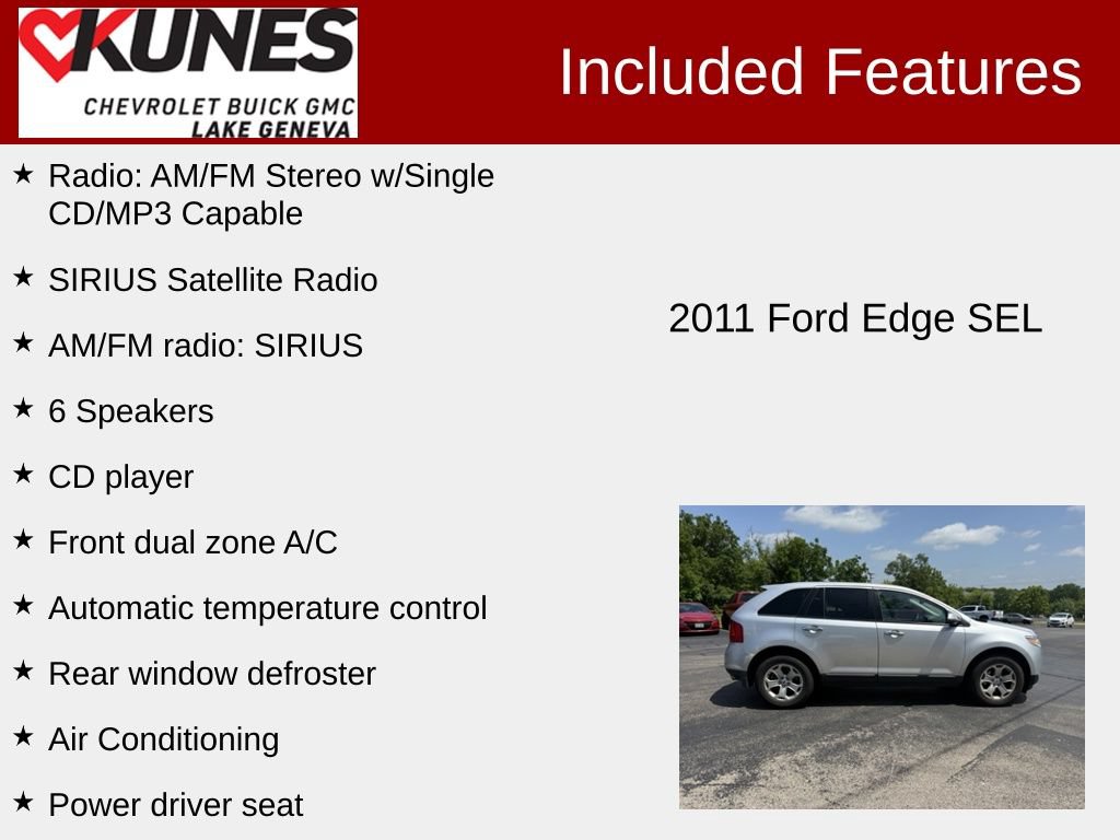 Used 2011 Ford Edge SEL FWD image 2