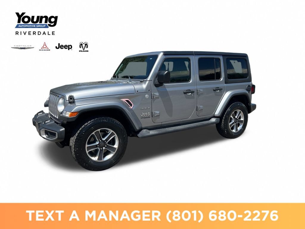 Used 2019 Jeep Wrangler Unlimited Sahara AWD/4WD image 1