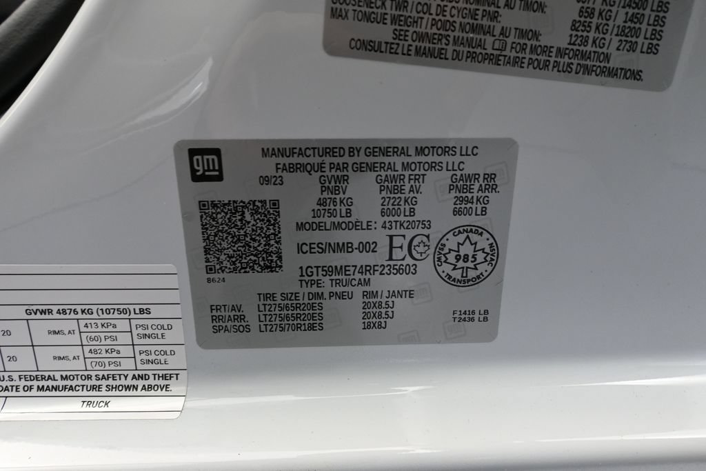 Used 2024 GMC Sierra 2500 SLE w/ SLE Value Package AWD/4WD image 50