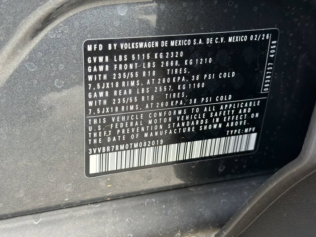 New 2026 Volkswagen Tiguan S AWD/4WD image 31