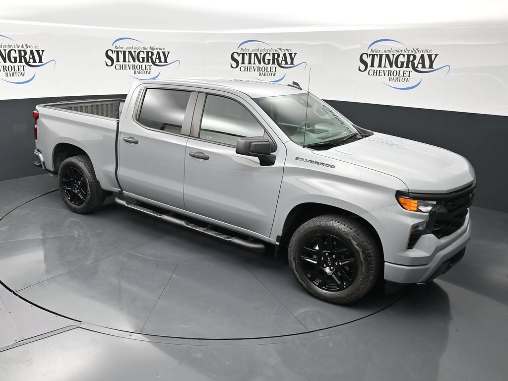 Certified 2024 Chevrolet Silverado 1500 Custom w/ Turbomax Blackout Package RWD image 21