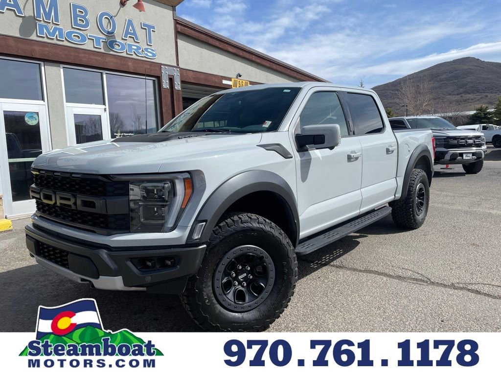 Used 2023 Ford F150 Raptor w/ Blue Interior Package AWD/4WD image 1
