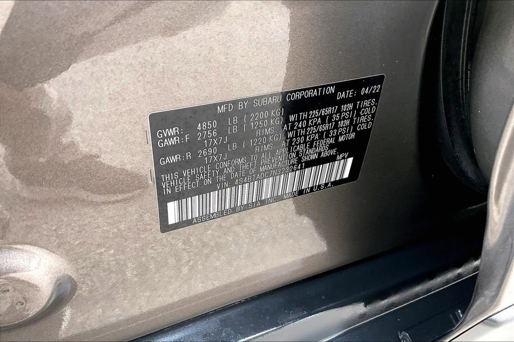 Used 2022 Subaru Outback Premium image 16