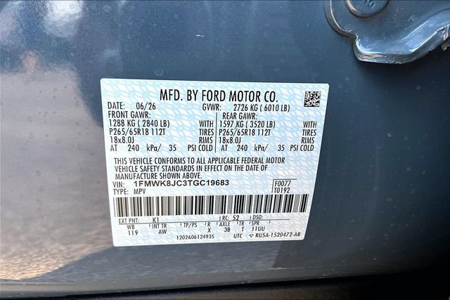 New 2026 Ford Explorer Tremor w/ Tremor Ultimate Package AWD/4WD image 14