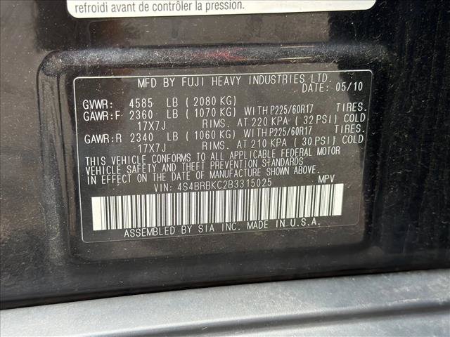 Used 2011 Subaru Outback 2.5i Limited w/ PWR Moonroof Pkg AWD/4WD image 21
