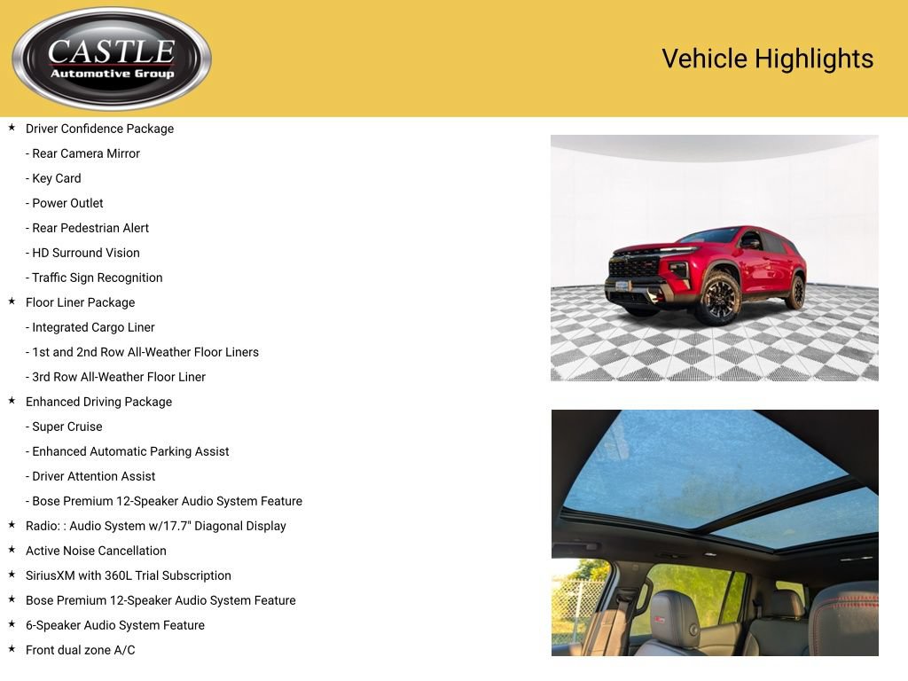 Used 2026 Chevrolet Traverse Z71 w/ Enhanced Driving Package AWD/4WD image 4