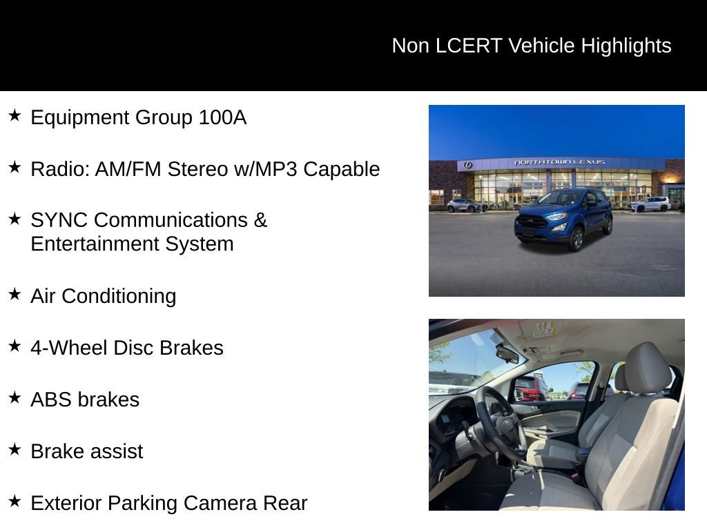 Used 2020 Ford EcoSport S AWD/4WD image 28