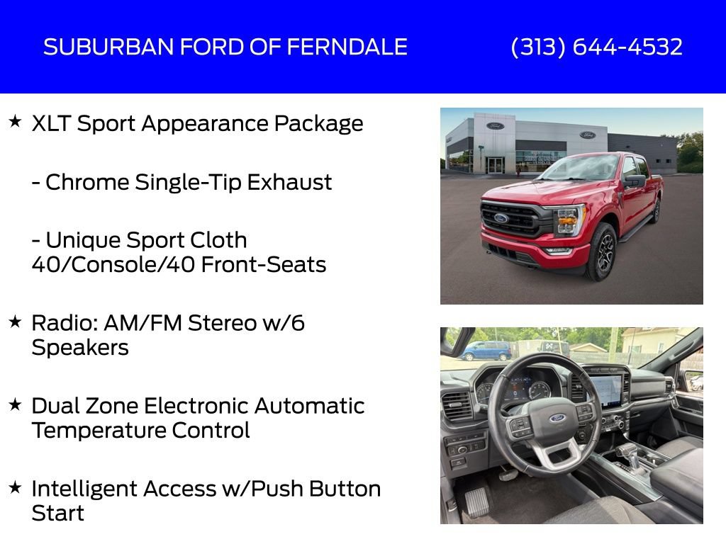 Used 2022 Ford F150 XLT w/ Equipment Group 302A High AWD/4WD image 17