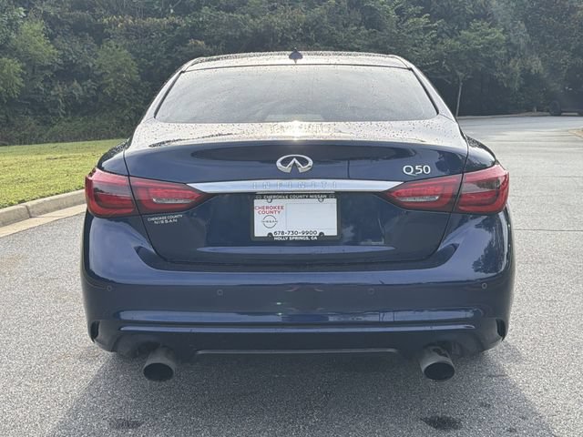 Used 2023 INFINITI Q50 Luxe w/ Cargo Package RWD image 9