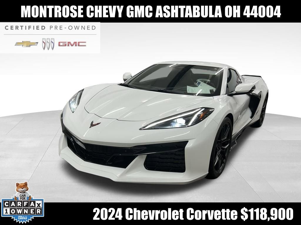 Certified 2024 Chevrolet Corvette Z06 w/ Battery Protection Package image 1