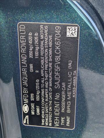 Used 2020 Jaguar F-TYPE R-Dynamic image 16