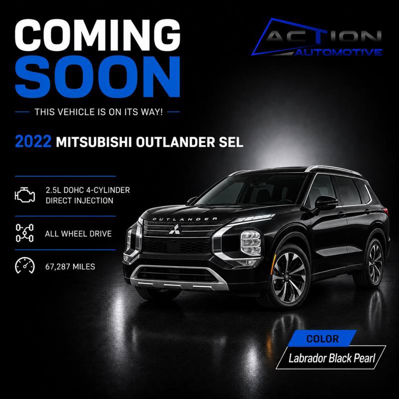 Used 2022 Mitsubishi Outlander SEL AWD/4WD image 1