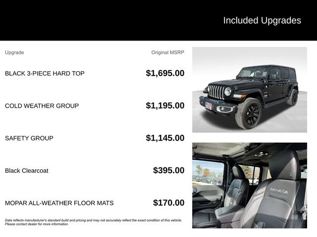 Certified 2022 Jeep Wrangler Unlimited Sahara w/ Cold Weather Group image 5