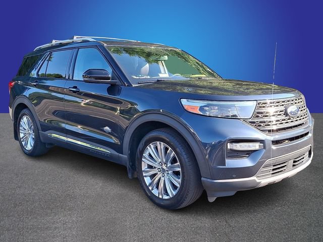 Used 2022 Ford Explorer King Ranch w/ Class IV Trailer Tow Package RWD image 3