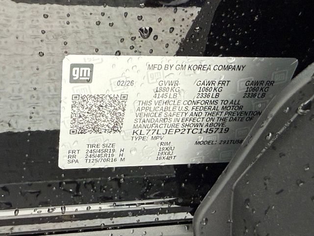 New 2026 Chevrolet Trax RS w/ Driver Confidence Package FWD image 40
