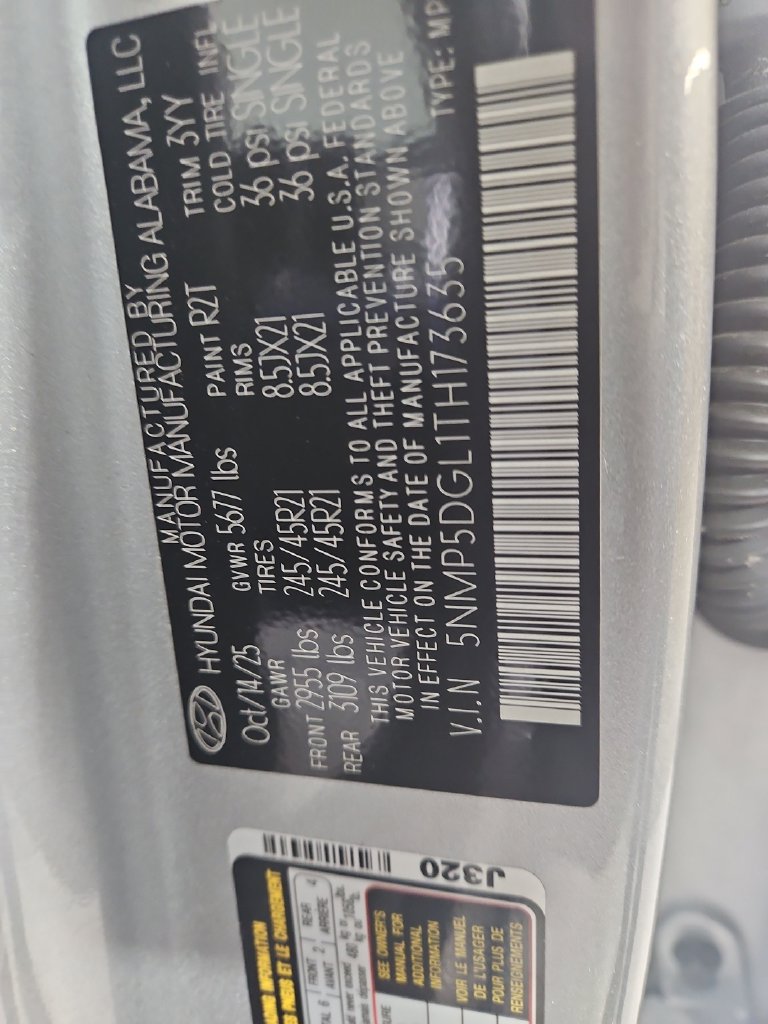 Certified 2026 Hyundai Santa Fe Calligraphy AWD/4WD image 23