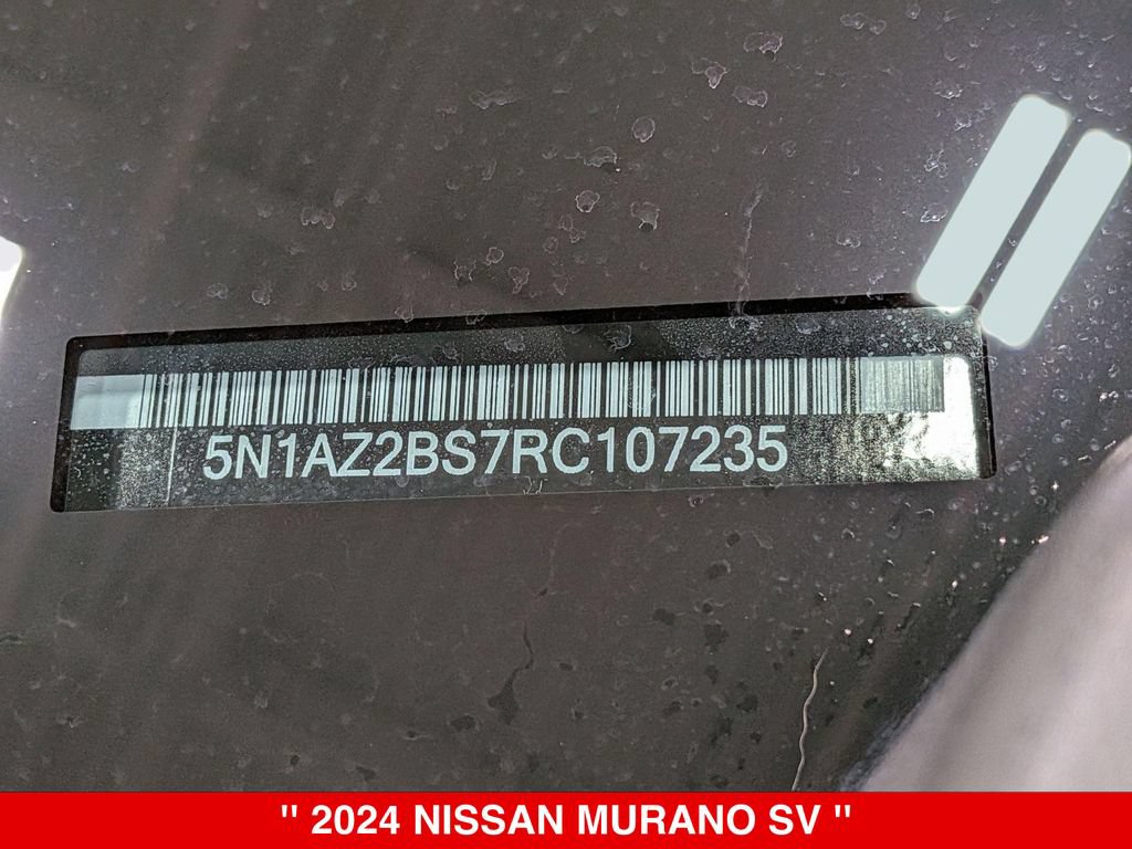 Certified 2024 Nissan Murano SV w/ SV Midnight Edition Package AWD/4WD image 36