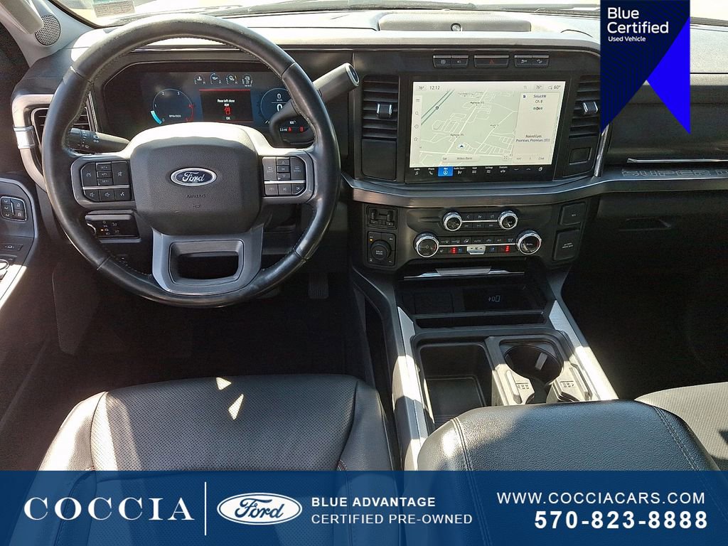 Certified 2023 Ford F250 Lariat w/ Black Appearance Package image 11