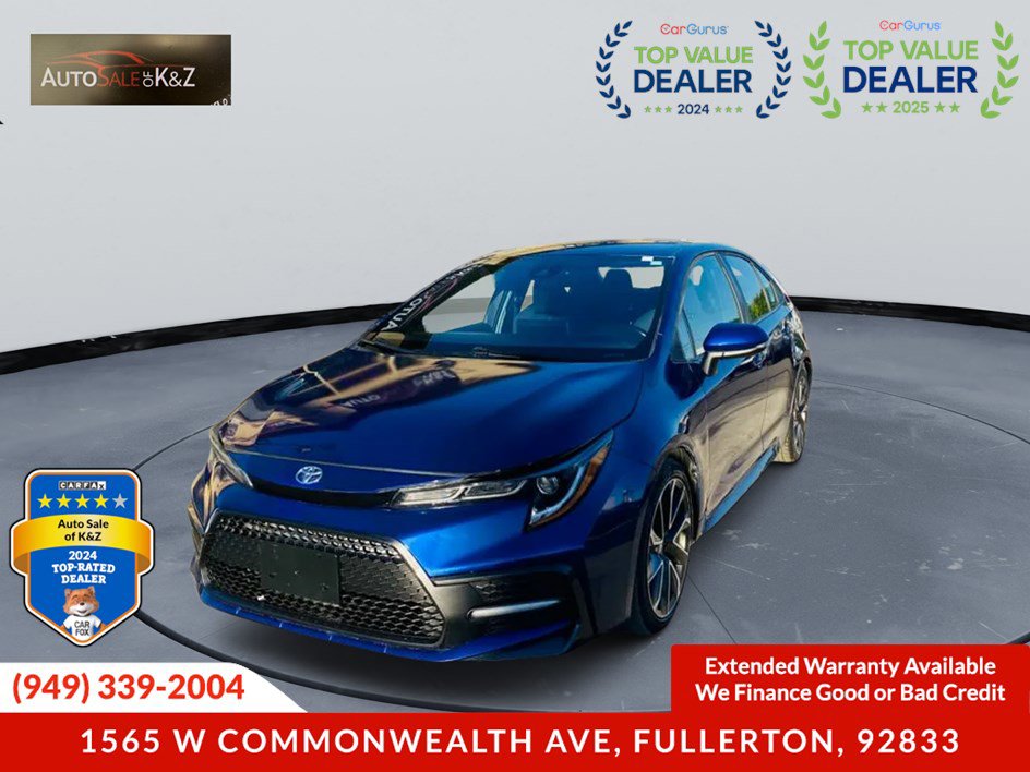 Used 2020 Toyota Corolla SE w/ Carpet Mat Package (TMS) FWD image 1