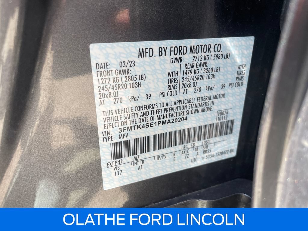 Certified 2023 Ford Mustang Mach-E GT AWD/4WD image 20