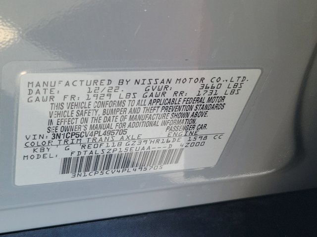 Certified 2023 Nissan Kicks SV FWD image 33