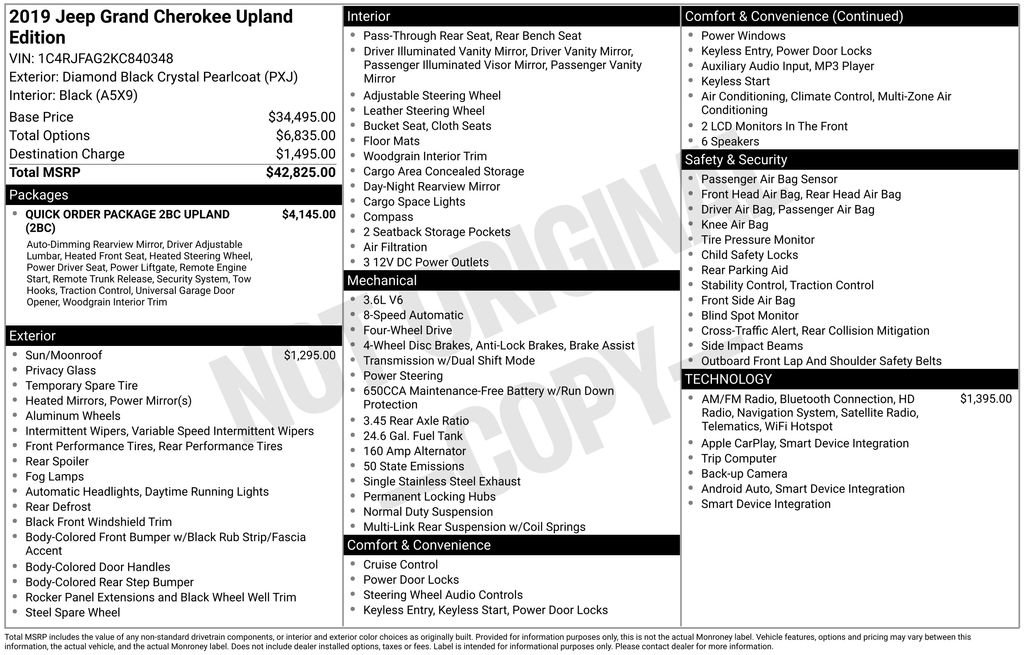 Used 2019 Jeep Grand Cherokee Laredo image 15