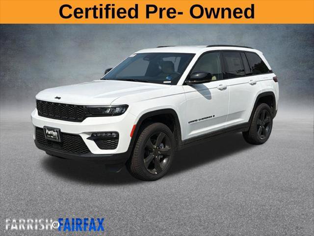 Certified 2025 Jeep Grand Cherokee Limited w/ Black Appearance Package