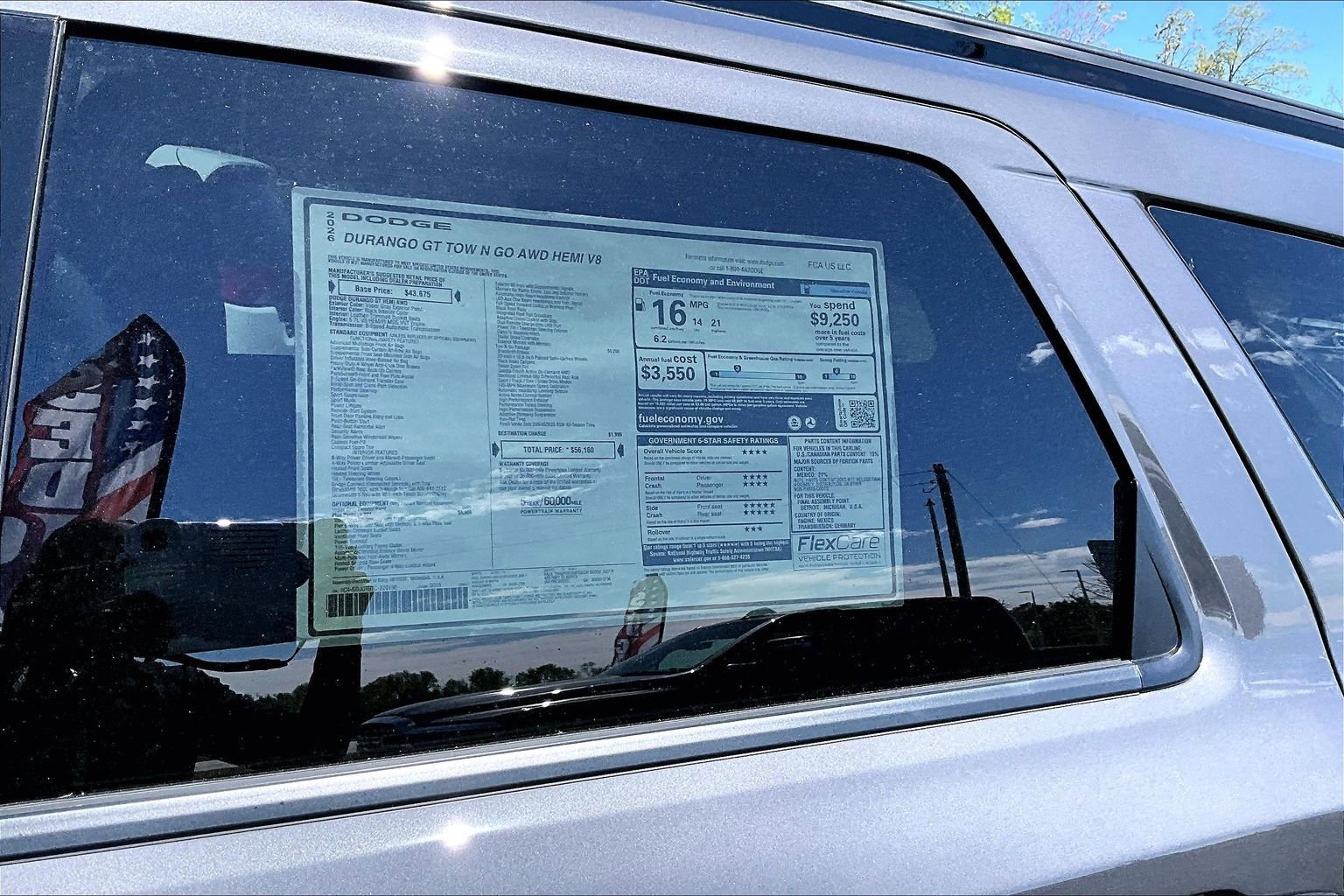 New 2026 Dodge Durango GT image 13