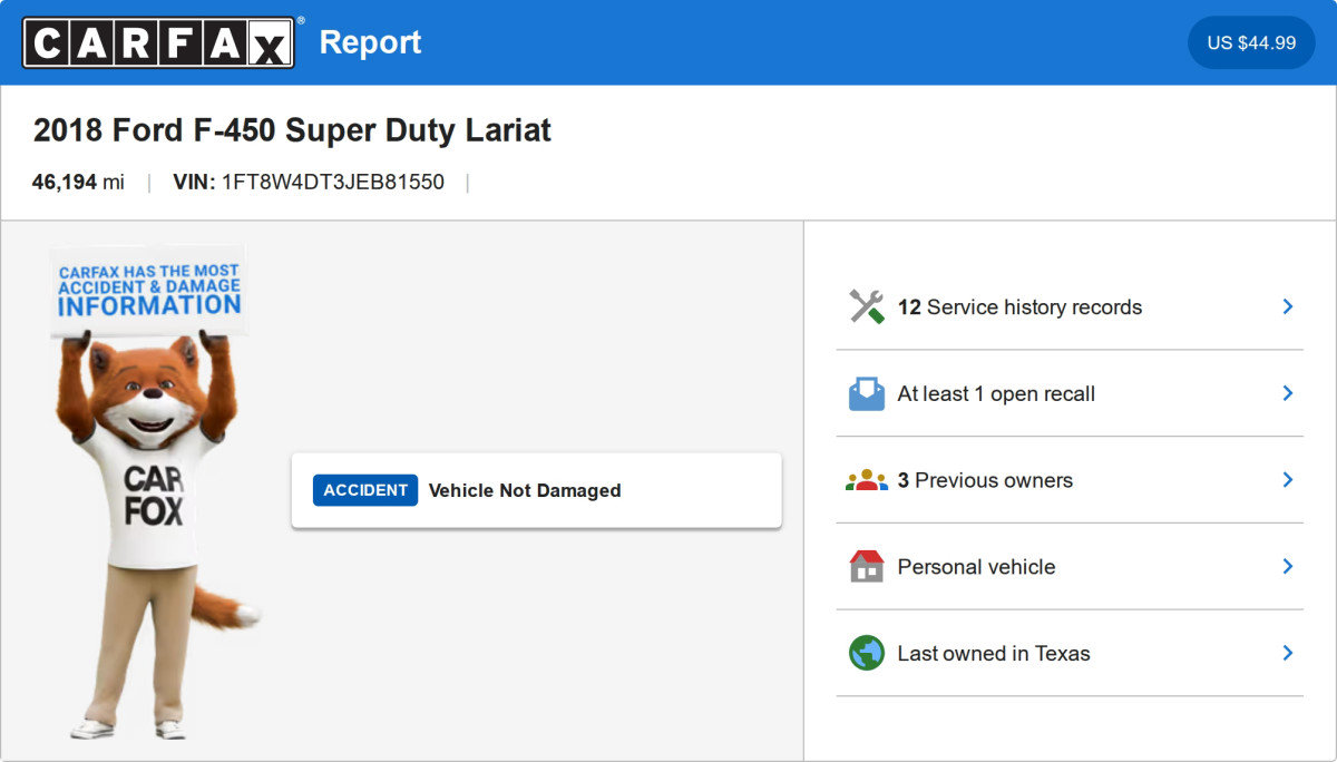 Used 2018 Ford F450 Lariat w/ Lariat Ultimate Package image 28