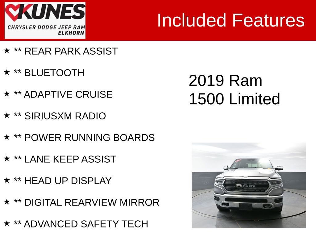 Used 2019 RAM 1500 Limited image 4