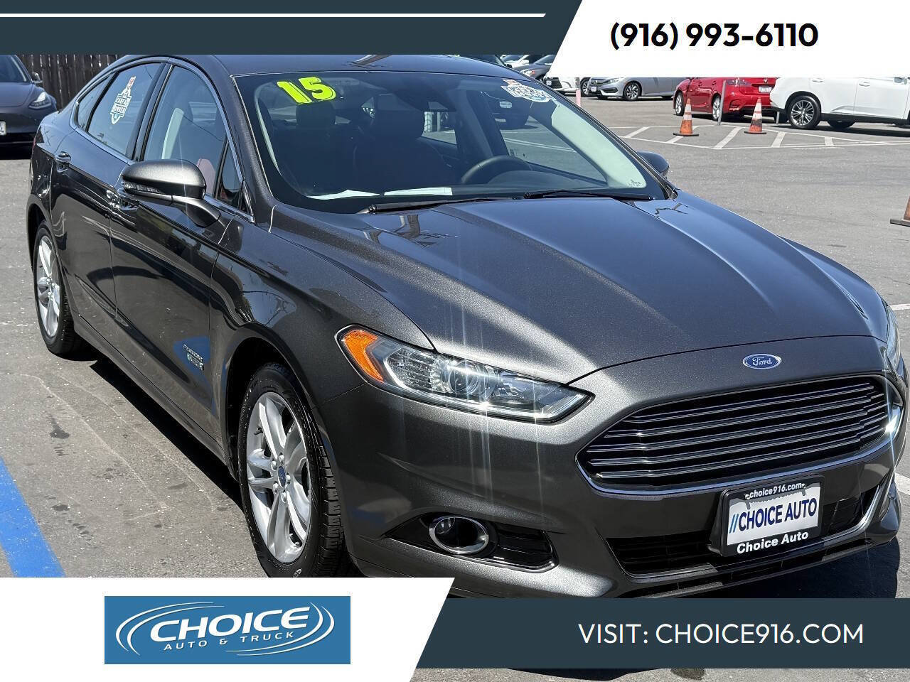 Used 2015 Ford Fusion Energi Titanium w/ Driver Assist Package
