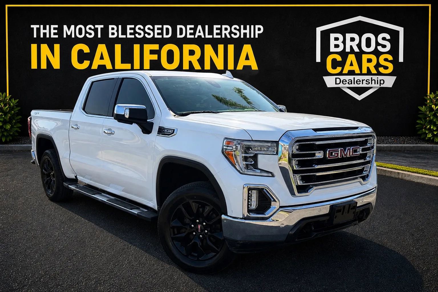 Used 2019 GMC Sierra 1500 SLT w/ SLT Premium Plus Package AWD/4WD image 1