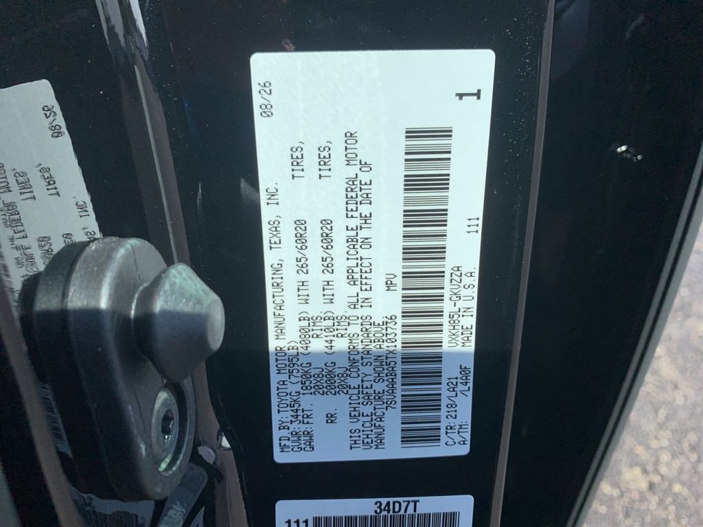 New 2026 Toyota Sequoia Platinum AWD/4WD image 32