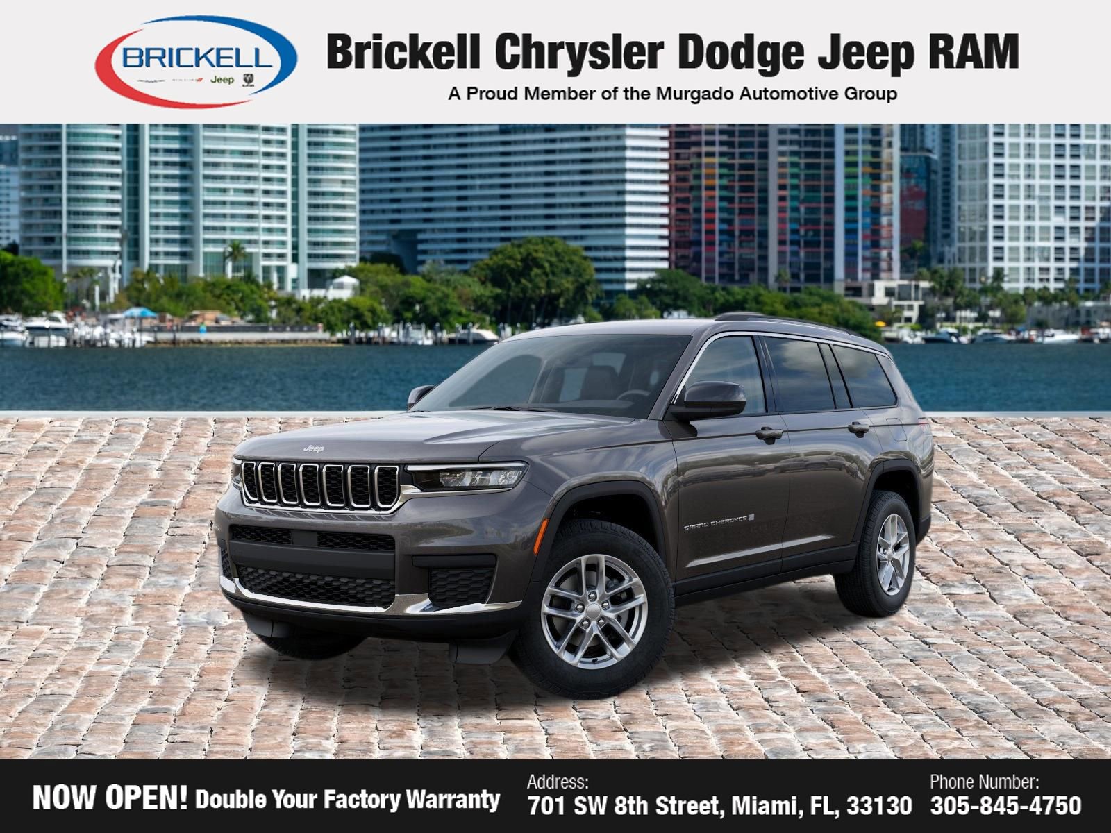 New 2026 Jeep Grand Cherokee L Laredo RWD image 1