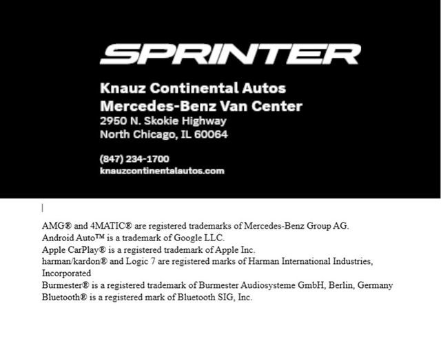 Used 2024 Mercedes-Benz Sprinter 2500 image 8