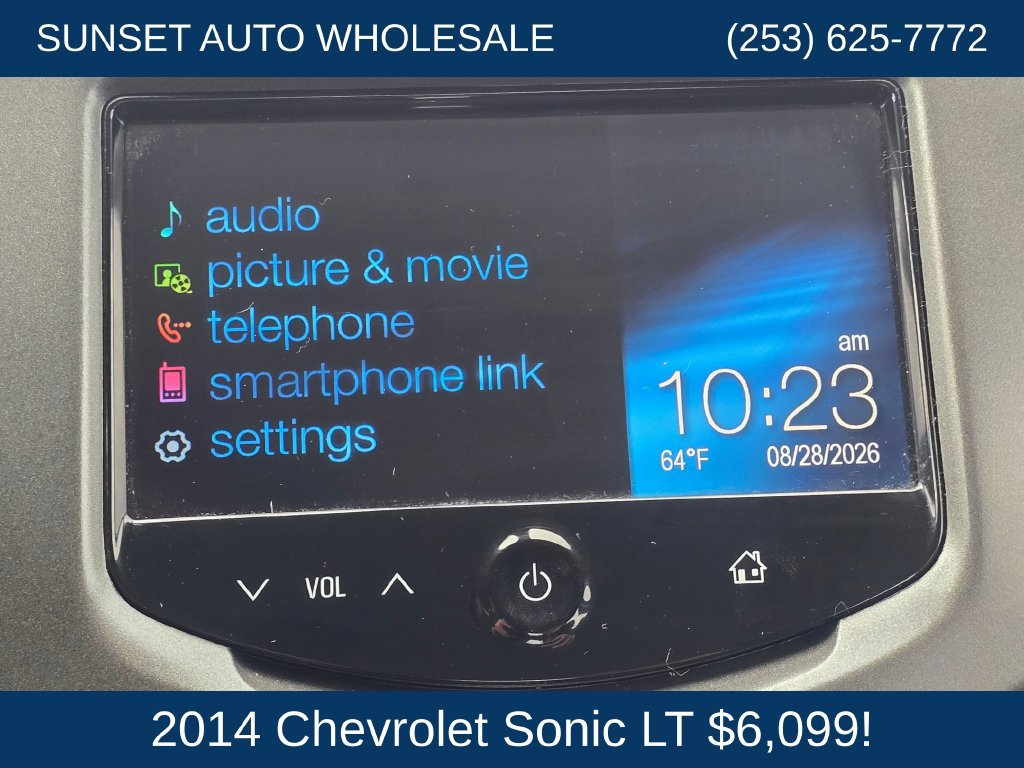 Used 2014 Chevrolet Sonic LT w/ Wheels and Fog Lamp Package FWD image 31