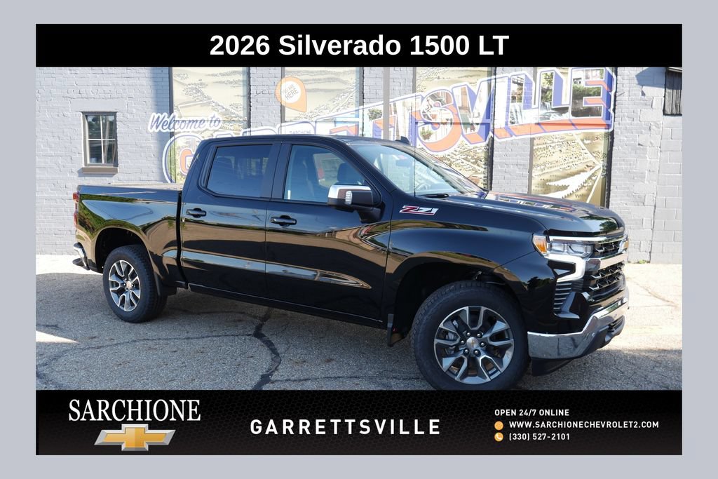 New 2026 Chevrolet Silverado 1500 LT w/ Z71 Off-Road Package