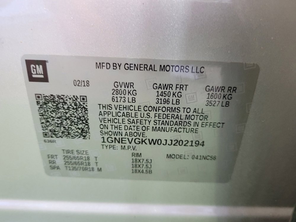 Used 2018 Chevrolet Traverse LT AWD/4WD image 33