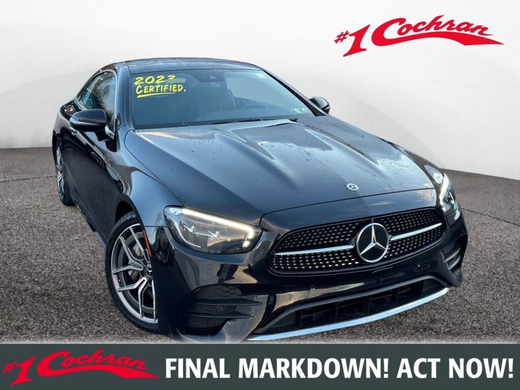 Certified 2023 Mercedes-Benz E 450 4MATIC Coupe